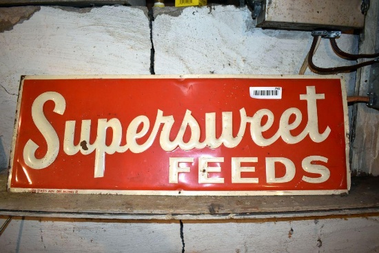Supersweet Tin Sign, 28"x10"