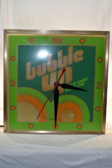 Bubble Up, by SPPI clock 13" x 13"