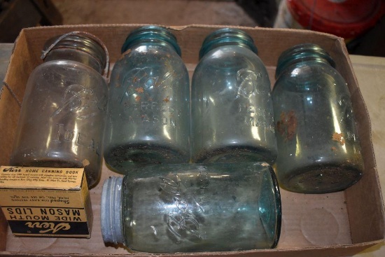 Assorted Fruit Jars