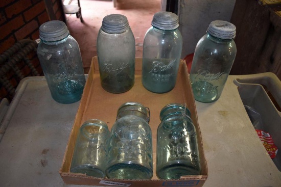 Assorted Fruit Jars