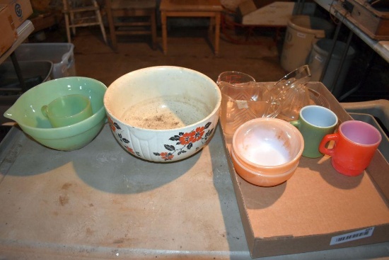 Fire King, Haul glassware pieces some damage