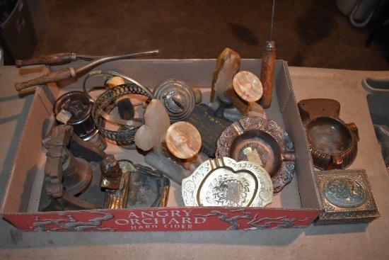 Ice picks, curling irons, ash trays