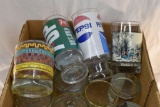 Assortment of glasses
