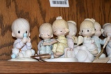 6 Precious Moments Figurines