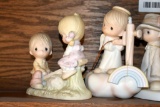 5 Precious Moments Figurines