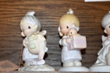 6 Precious Moments Figurines