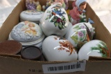 Avon Figurines and decorative eggs