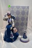 Avon 1996 Miss Albee Figurine from Nationals with mini figurine