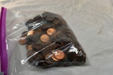 Assortment of 425 Pennies