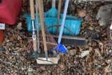 Assortment of forks and shovels