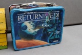 Star Wars Return of the Jedi no thermos, Snoopy lunch box no thermos, Early West Oregon