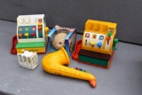 Fisher Price Cash Register and Fisher Price toys