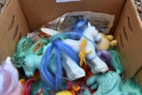 Assortment of My Little Pony toys