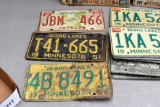 Assortment of License plates