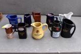 Assortment of Liquor decanter/pitchers