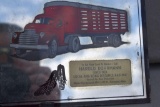 Harold Dohrmann livestock mirror advertising from Claremont MN