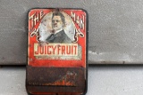 Juicy Fruit advertising match stick holder