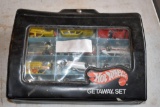 Assortment of 1980's Hot Wheels with case