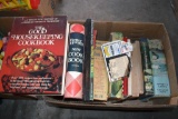 Assortment of cookbooks