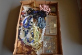 Assorted costume jewelry