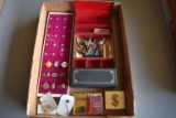 Assorted costume jewelry