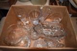 Assortment of glassware, stemware