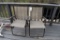 2 Folding patio chairs