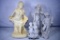 Assortment of porcelain figurines