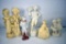 Assortment of porcelain figurines