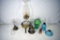 Miniature Kerosene lamps, light bulbs, light fixtures