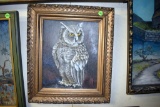 Framed hand painted on canvas by Coletta Flom