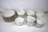 4 boxes of assorted Homer Laughlin dinnerware