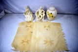 Assortment of porcelain figurines