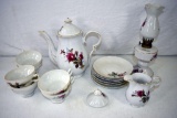 Porcelain tea set