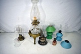 Miniature Kerosene lamps, light bulbs, light fixtures