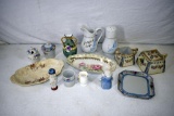 Assortment of Porcelain dishes