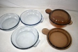 Pyrex dishes and Pyrex visionware dishes