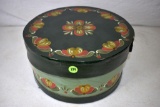 Rosemaling cheese box