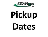 Payment and Pickup Dates