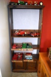 2 shelf book cabinet