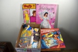Paper doll books & dolls, used