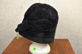 Vintage women's hat and hat holder