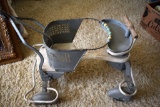 Metal baby stroller