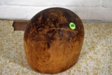 Wooden hat form 7 1/4 marked 1009