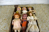 Assortment of dolls