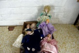 Assortment of dolls