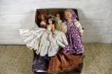 Assortment of dolls