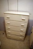 5 Drawer painted dresser 46