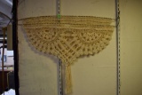 Hanging lace items