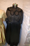 Dress Form with vintage dress